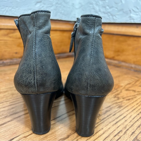 Franco Sarto | Leather Heeled Booties - Picture 4 of 12